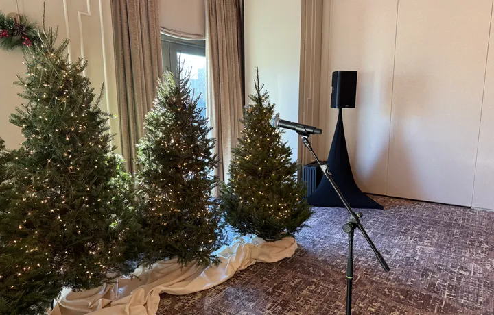 Wireless Microphone setup for wedding ceremony