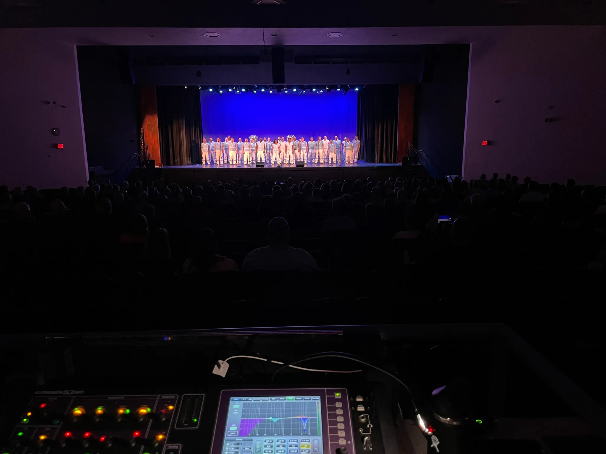Live concert with professional audio